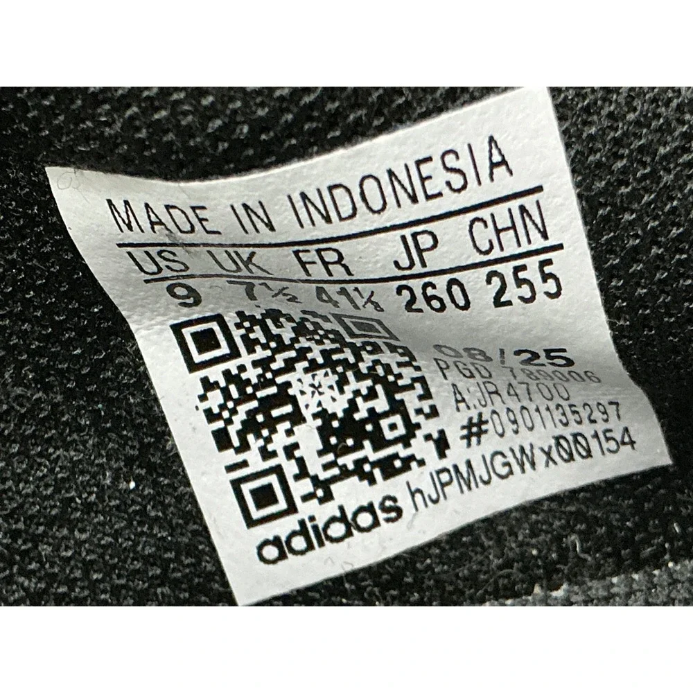 Adidas Streettalk Sneaker Womens 9 Black Excellent Low Top  Gold Logo - Picture 6 of 8